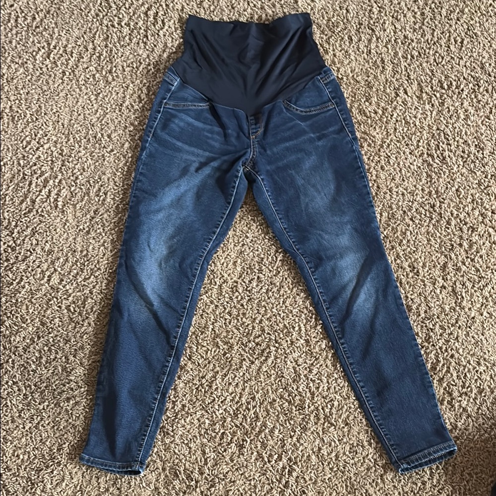 Women's Blue Maternity Jeans